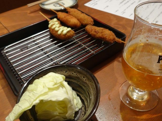 サクサク串カツ_大正五年創業 串かつ ぎふや 本家 大阪新世界店