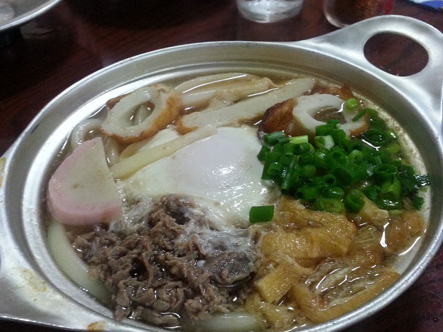 卵入りのホカホカ鍋焼きうどん♪
おいしいかったです(*^^*)_ことり