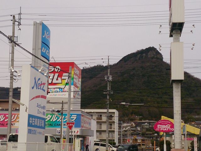違う角度からの五剣山_五剣山