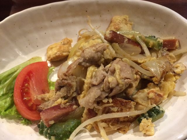 ゴーヤチャンプル_沖縄風居酒屋 絆