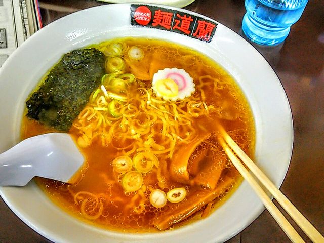 ラーメン600円(税込)_麺道蘭二戸店