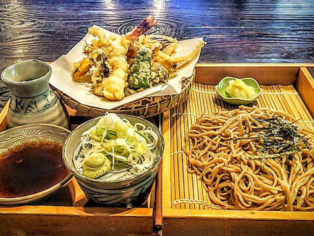 天ざる(1010円)ざる大盛(220円)_四季の里