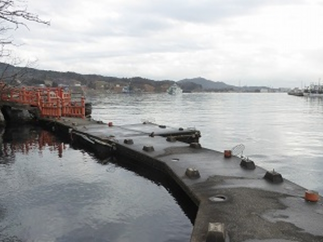 宮城県・気仙沼市・魚町・浮見堂(被災後)_浮見堂