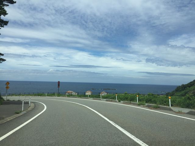 かと思えば晴れたり。_大佐渡スカイライン