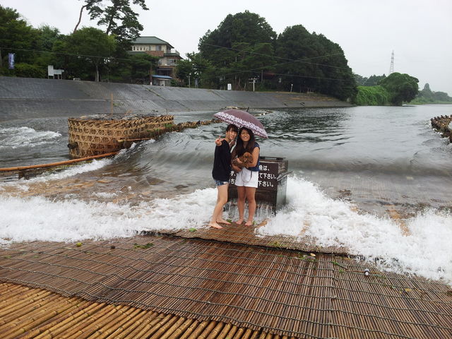 雨のためやなまで行く人は少なかったです!_高瀬観光やな