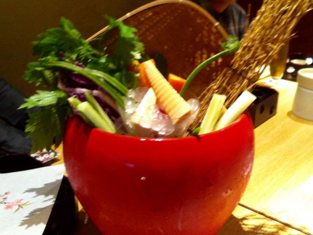 バーニャカウダです。_酒楽旬魚 ごう 岐阜南店