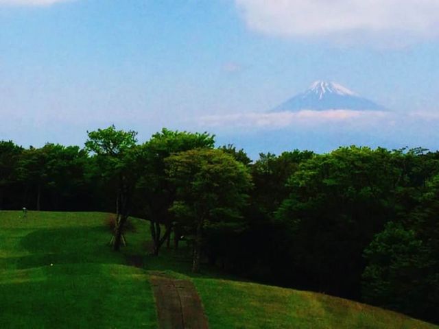 富士山を望む_天城高原ゴルフコース