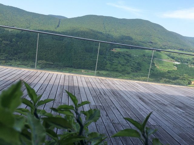 テラスより_世知原温泉 くにみの湯