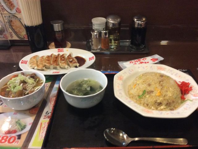 炒飯など。_おおぎやラーメン吾妻原町店