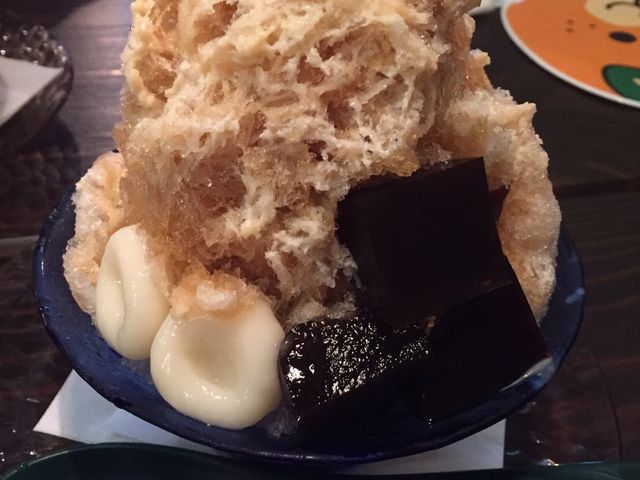 カフェオレカキ氷_道後の町屋