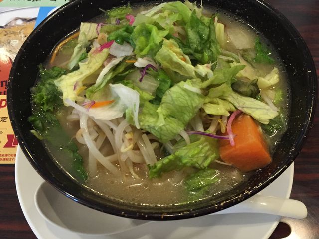 野菜たっぷり麺_ガスト 札幌美しが丘店