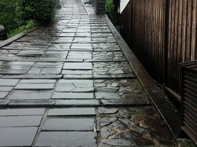 坂の下から_杵築武家屋敷
