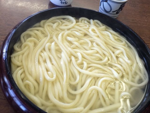 釜揚げたらいうどん_長田うどん