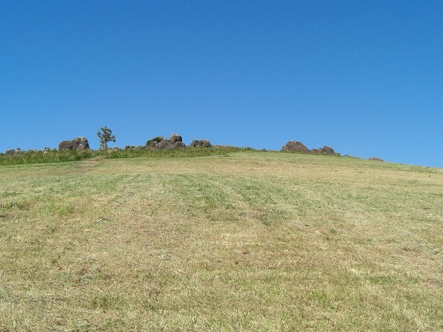 小山の頂はこんな感じです_押戸石の丘