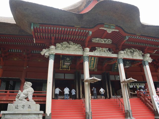 三神合際殿 出羽三山の神々が祭られ、参拝すれば一度に三山をめぐるのと同じ御利益が_羽黒山