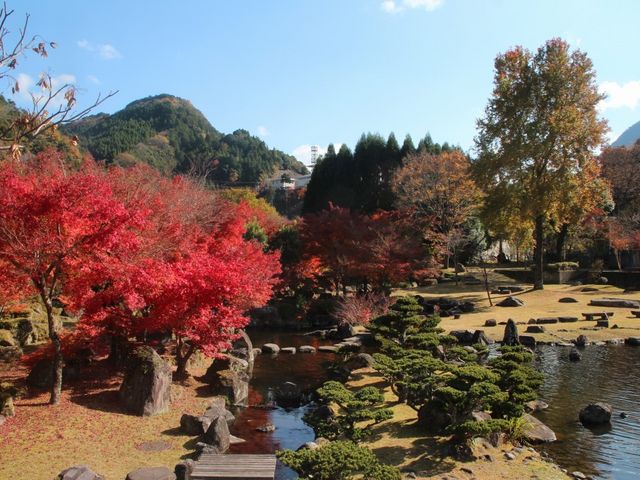 園内には水が流れる_渓石園