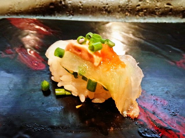 カワハギ肝のせ_亀寿司