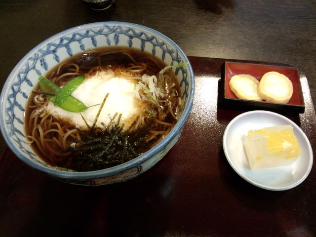 山かけそば。_和食そば処たかぎ