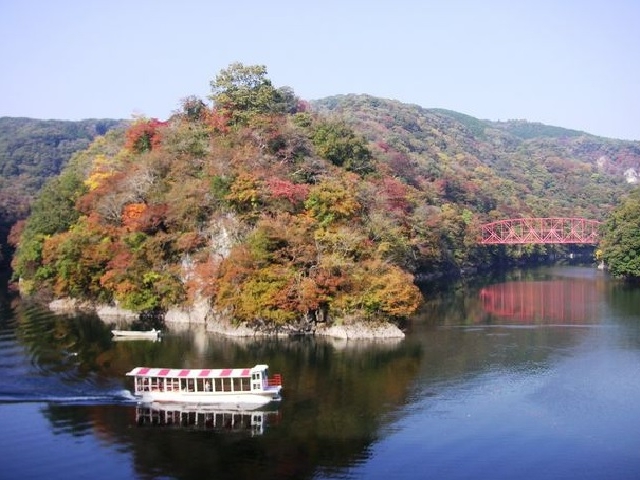 景観良い_帝釈峡遊覧船
