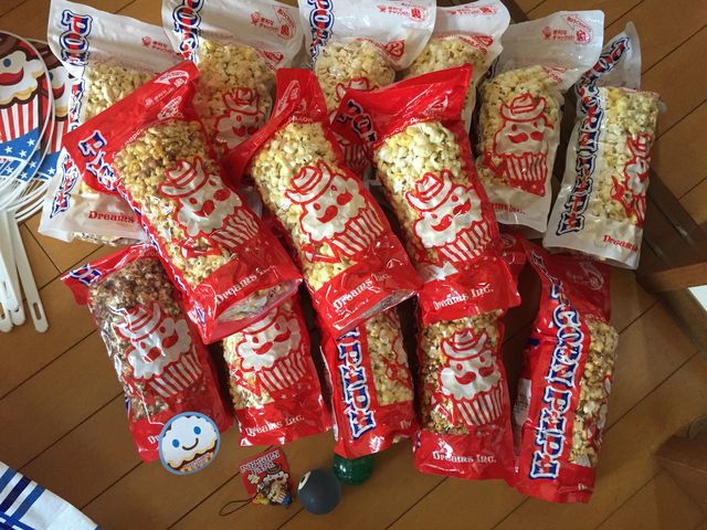 どれもおいしいです。_ポップコーンパパ ユニバーサル・シティウォーク大阪店