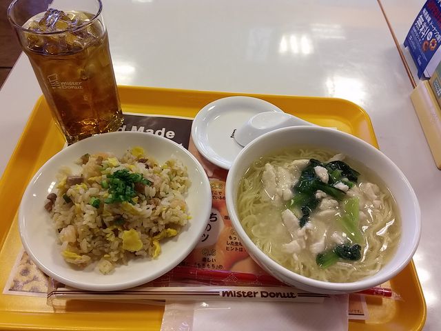 飲茶セット_ミスタードーナツ秋田山王ショップ