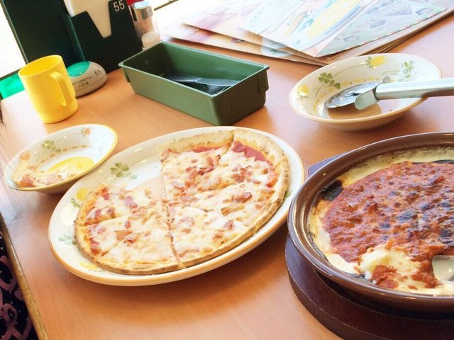 ビザとドリア_サイゼリヤジャスコ南松本店