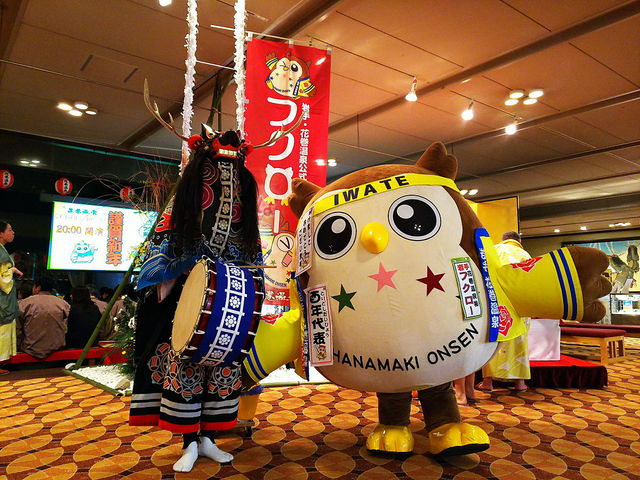 おまつり広場 花巻温泉「フクロー」_ホテル紅葉館
