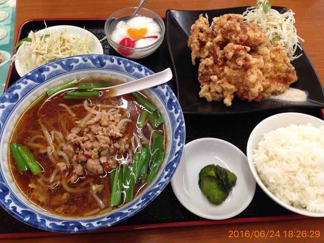 から揚げ定食!_台湾料理 豊源 加古川志方町店