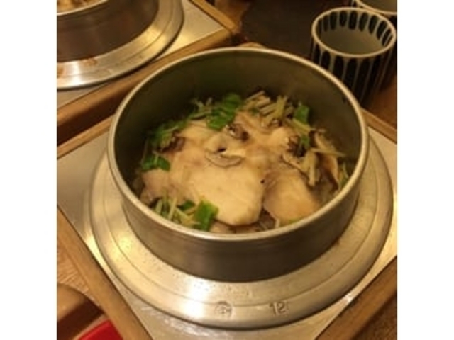 釜めしが美味しかったです。_釜飯 串焼き 麻鳥