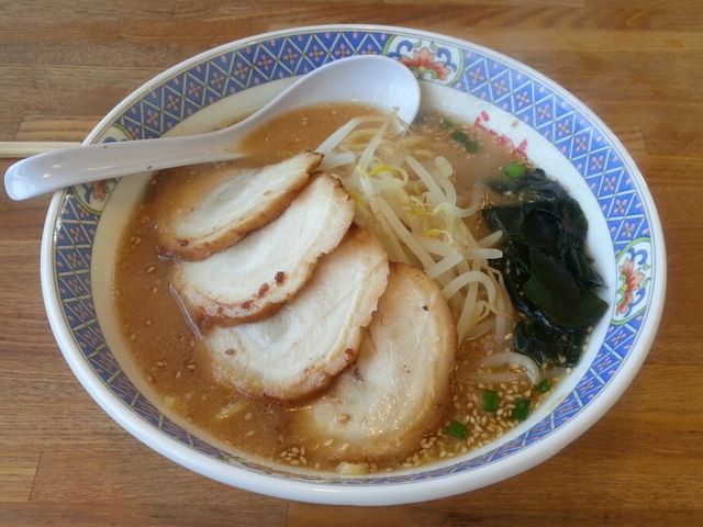味噌チャーシューめん_らーめん花樂中津店