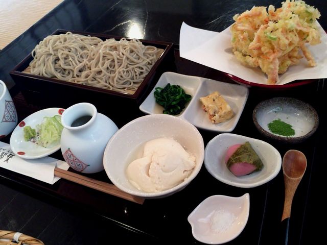 ランチセット_蕎麦彩彩 久留葉