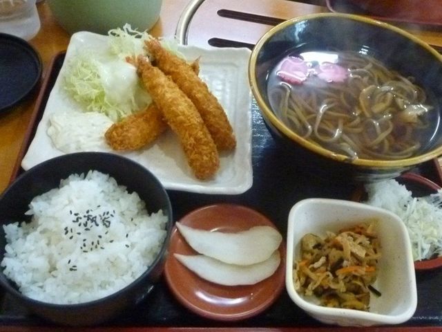 ランチ定食_どばそば和家