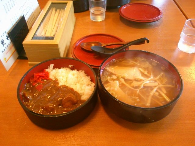 カレーも美味しいですよ_更科
