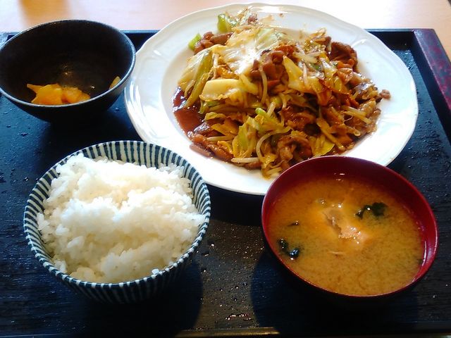 ホルジン定食です。最初は何かと思いました。_七ケ浜 うみの駅 七のや