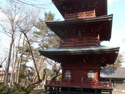 あきさんの日吉八幡神社の三重塔の投稿写真1