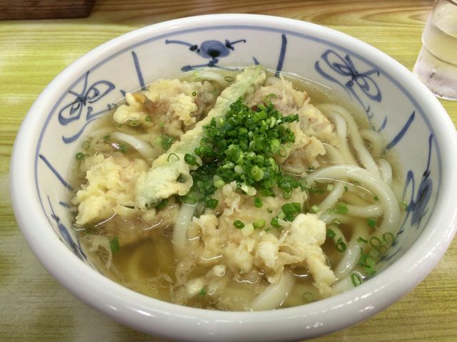 鳥天うどん_手打うどん 源内