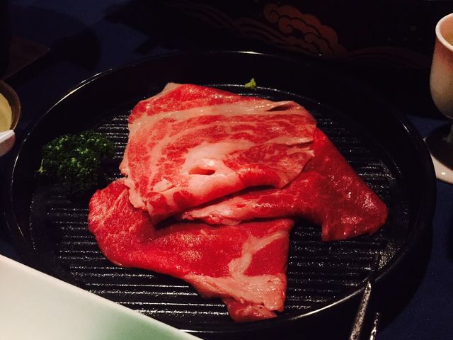 自分で焼いて食べます☆_和のリゾートはづ