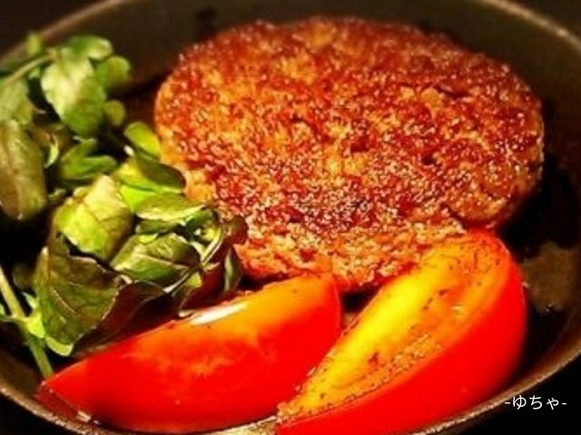 極みの塩ハンバーグ_鉄板バンビーナ・麻布十番本店