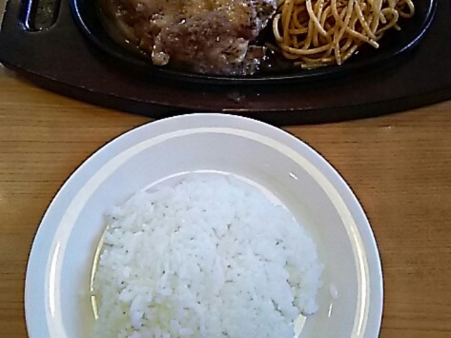 ライスが、旨いです。_ステーキ宮 上福岡店