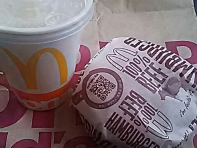 定番マック。_マクドナルド埼大通り店