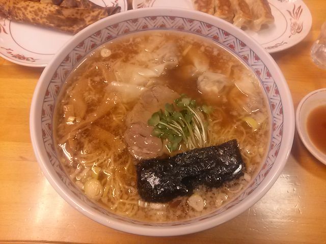 わんたんそば。_支那そば晴弘