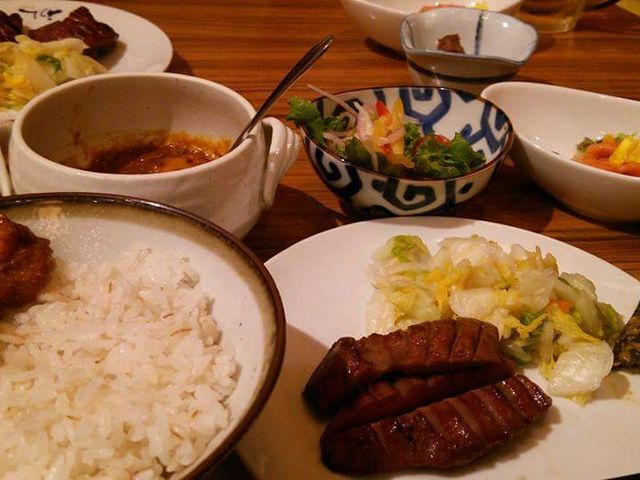 キーマカレーもおいしかった_利久・博多駅店