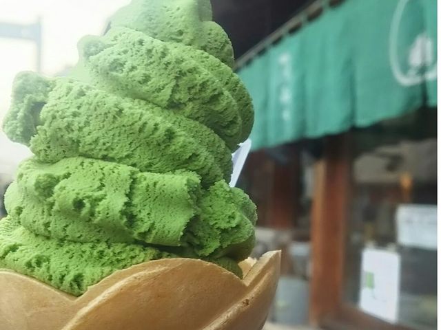 抹茶ソフト、おすすめできます。_川越抹茶スイーツ処 茶和々