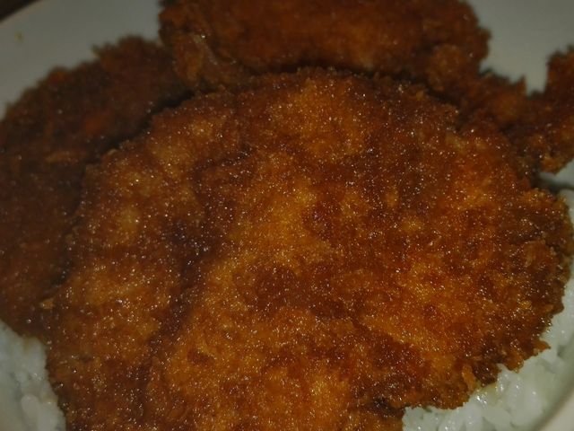 ソースカツ丼だけでも美味しいですが…_板鼻館