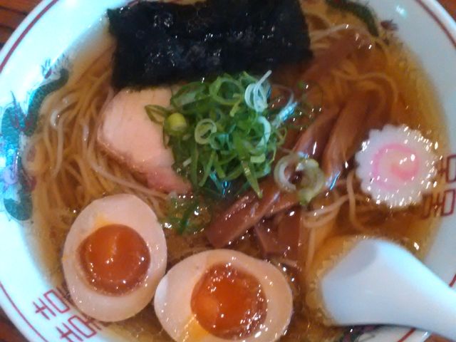 煮卵ラーメン_ラーメン きく屋
