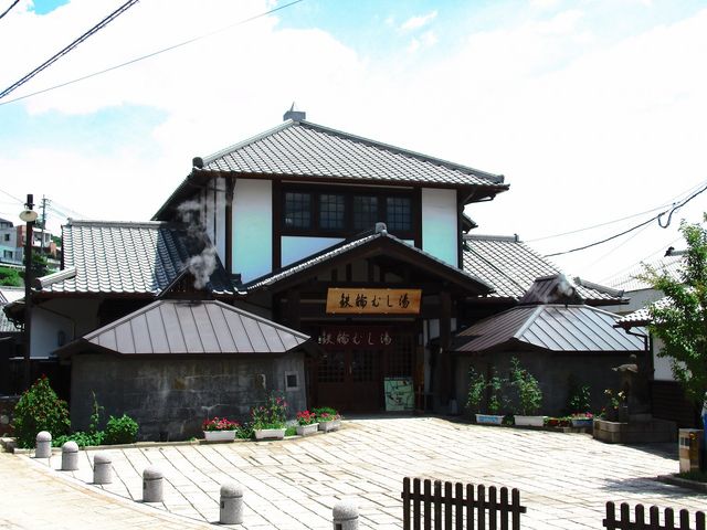 立派な外観_鉄輪むし湯