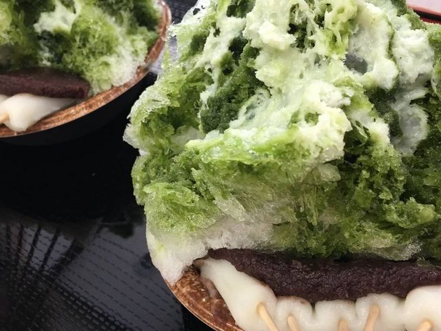 あっつい時期のかき氷は最高です!_法多山名物だんご企業組合