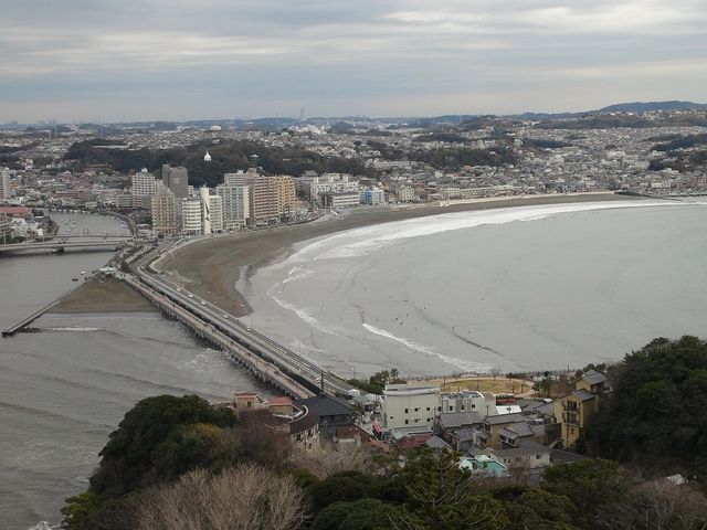 灯台の上からの眺望_江の島展望灯台