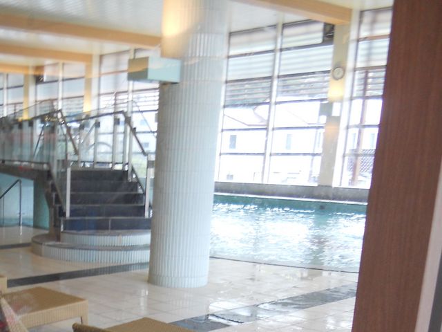 温泉プール_日光きぬ川ホテル三日月