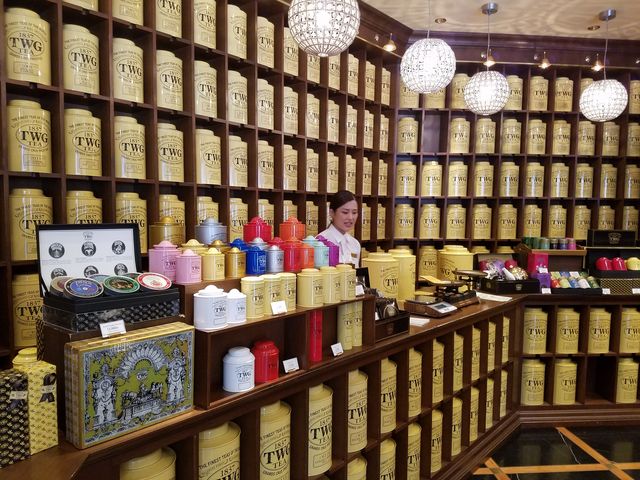 全部茶葉が入っています。_TWG Tea 自由が丘